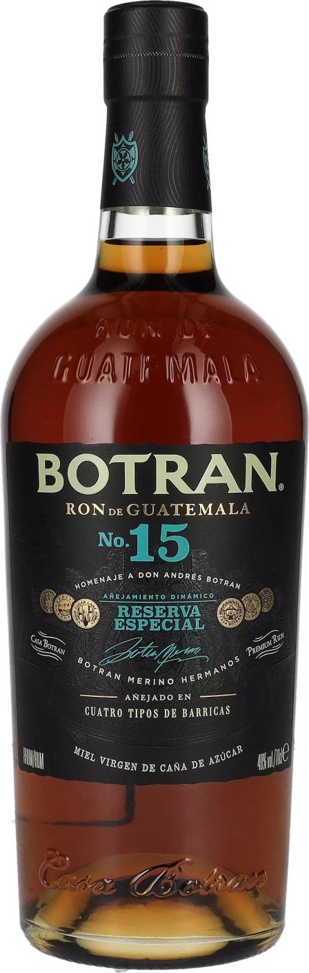 Botran No.15 Reserva Especial 40% Vol. 0,7l