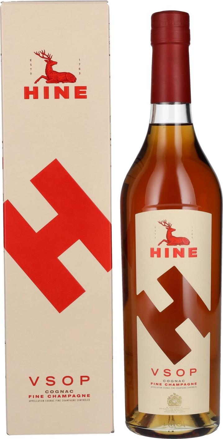 Hine H by Hine VSOP Fine Champagne Cognac Design 40% Vol. 0,7l in Giftbox