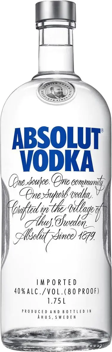 Absolut Vodka 40% Vol. 1,75l