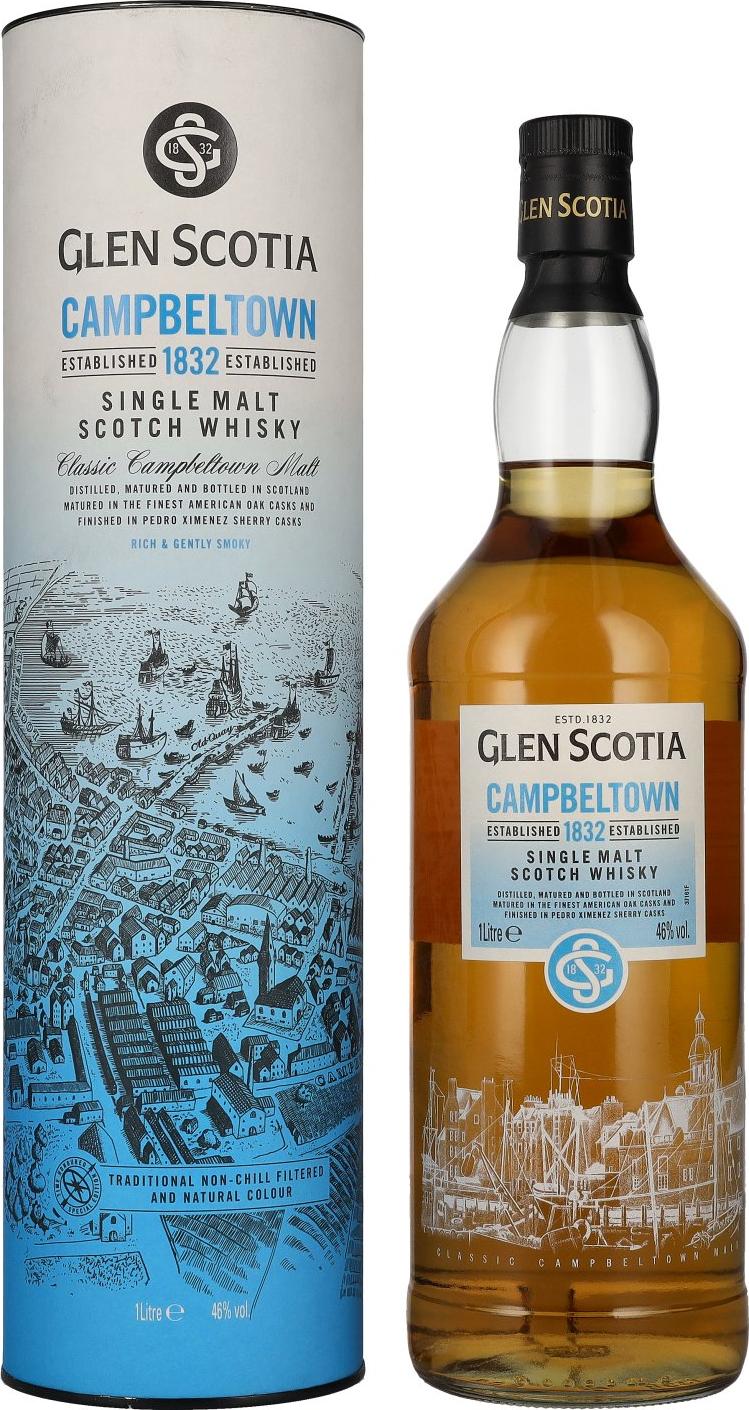 Glen Scotia CAMPBELTOWN 1832 SINGLE MALT 46% Vol. 1l
