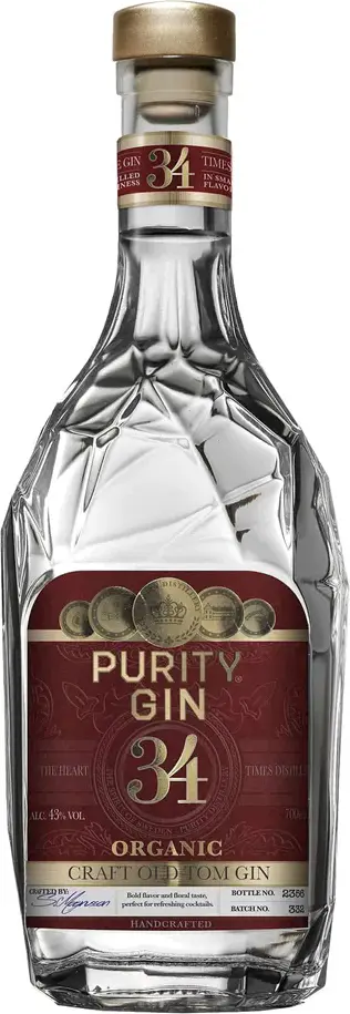 Purity OLD TOM 34 Organic Gin 43% Vol. 0,7l