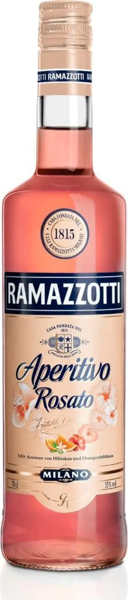 Ramazzotti Aperitivo Rosato 15% Vol. 0,7l
