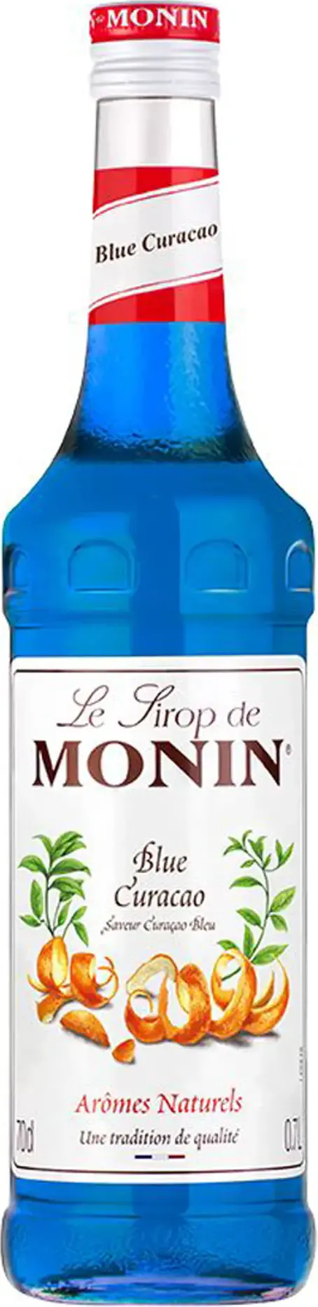 Le Sirop de MONIN BLUE CURACAO 0,7l