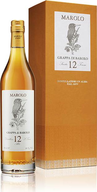 Marolo Grappa di BAROLO 12 Years Old 50% Vol. 0,7l in Giftbox