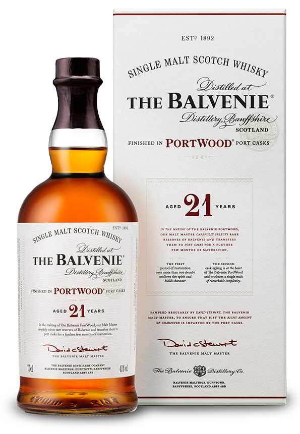 The Balvenie 21 Year Old PORTWOOD 40% Vol. 0,7l