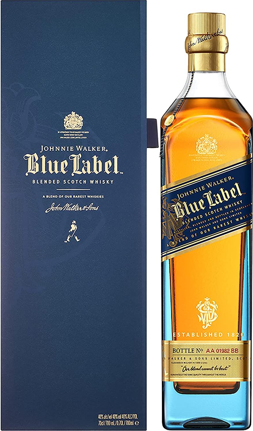 Johnnie Walker Blue Label Blended Scotch Whisky 40% Vol. 0,7l in Giftbox