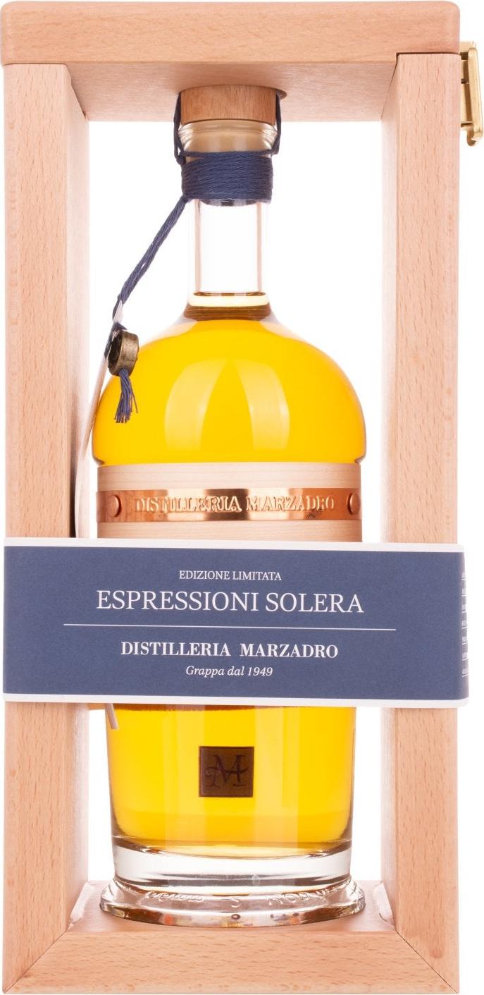 Marzadro ESPRESSIONI SOLERA Grappa 42% Vol. 0,7l in Giftbox