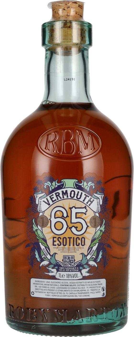 Roby Marton 65 ESOTICO Vermouth 18% Vol. 1l