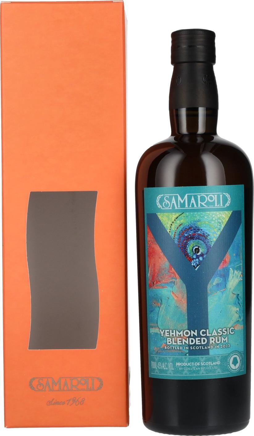 Samaroli Yehmon Classic Blended Rum 2023 45% Vol. 0,7l in Giftbox