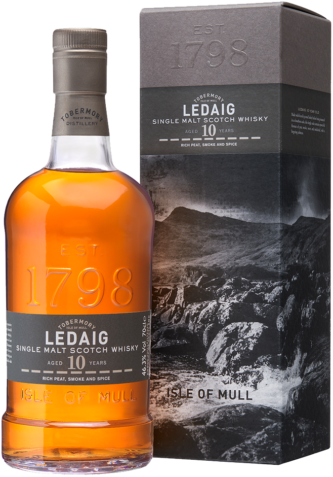 Ledaig 10 Year Old Single Malt Scotch Whisky 46,3% Vol. 0,7l in Giftbox