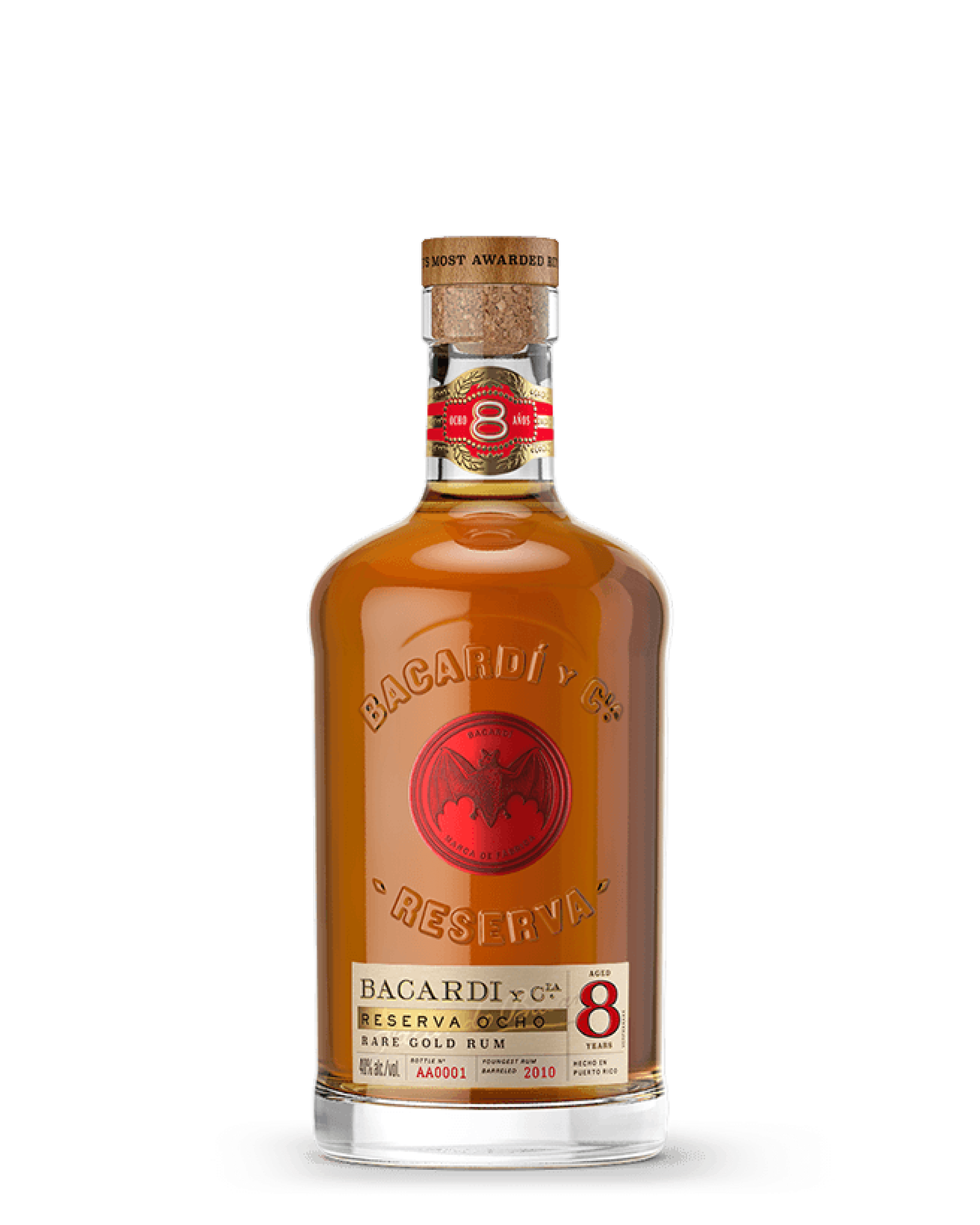 Bacardi RESERVA OCHO 40% Vol. 1l