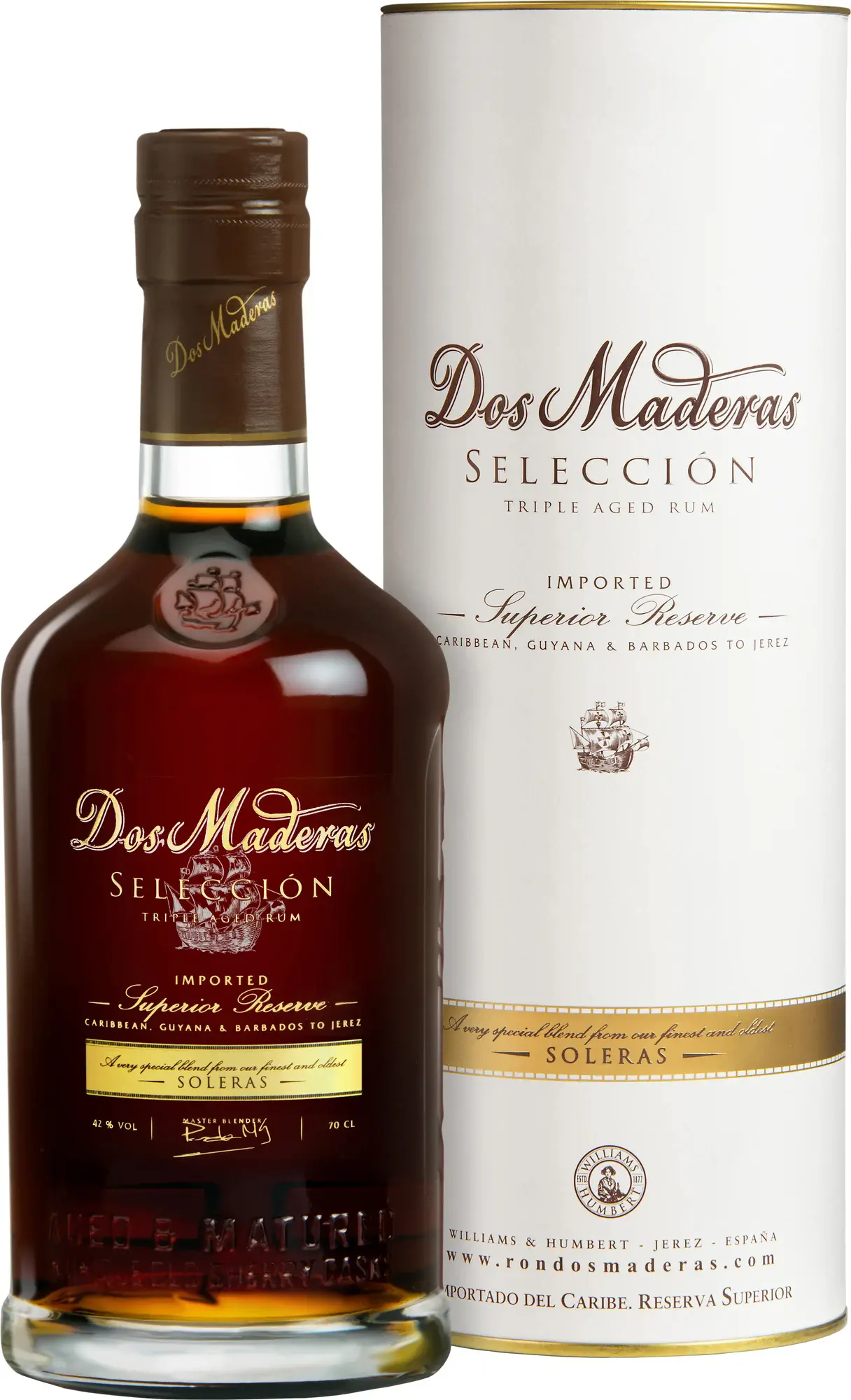 Dos Maderas Selección 42% Vol. 0,7l in Giftbox