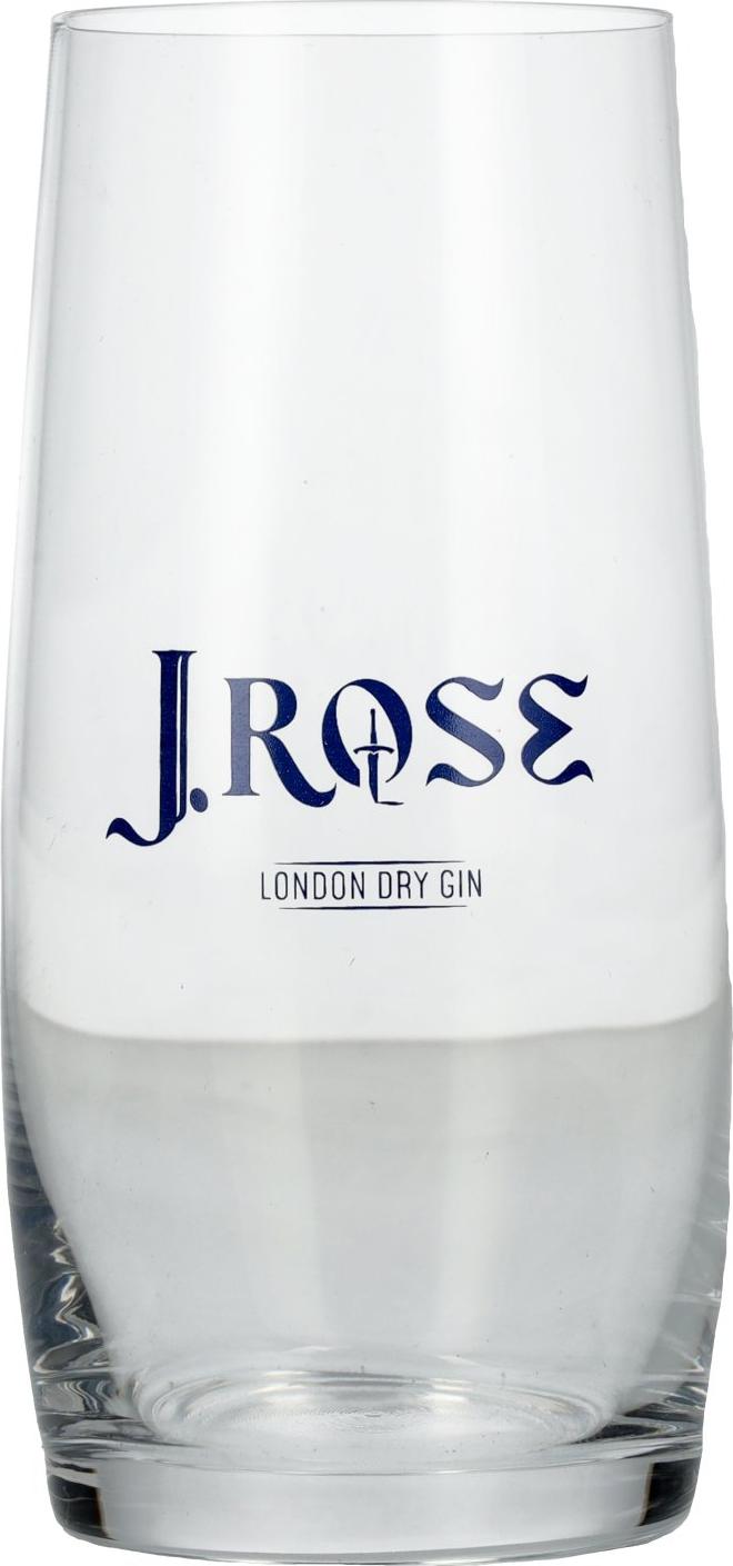J. Rose Gin glass