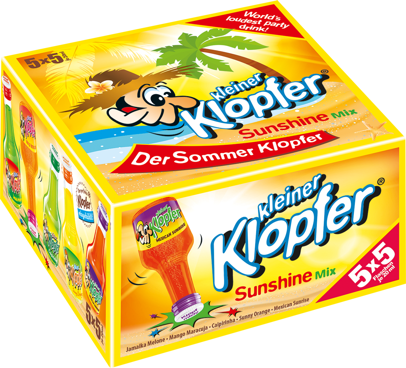 Kleiner Klopfer Sunshine Mix 15,8% Vol. 25x0,02l