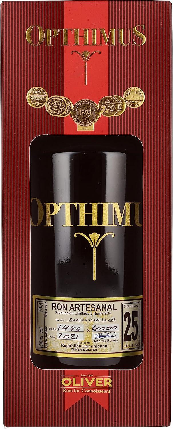 Opthimus 25 Años Summa Cum Laude 38% Vol. 0,7l in Giftbox