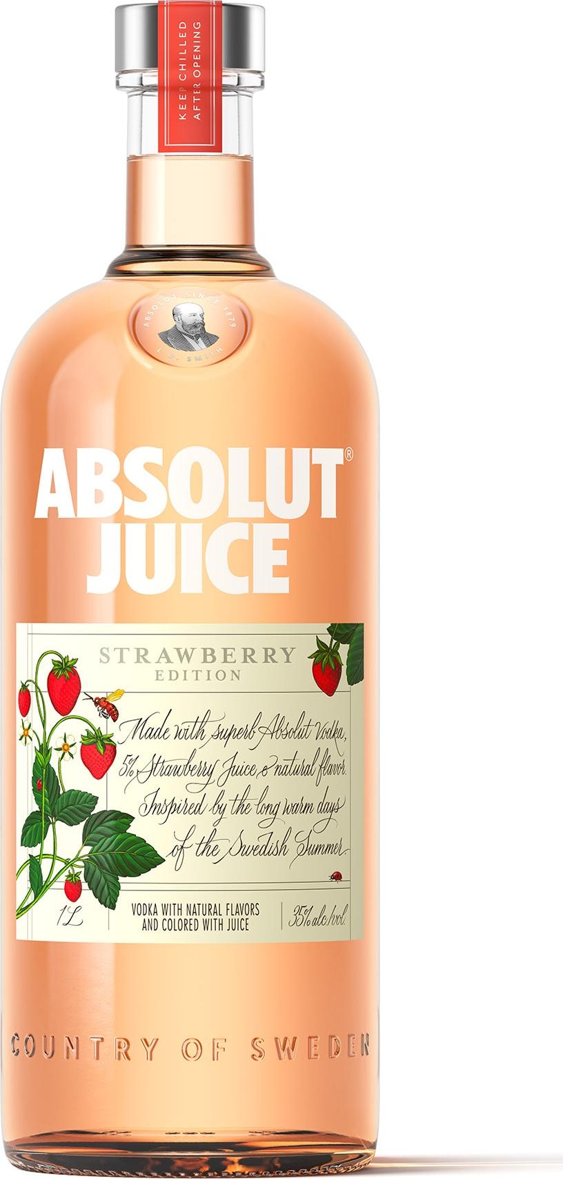 Absolut Juice STRAWBERRY 35% Vol. 0,5l