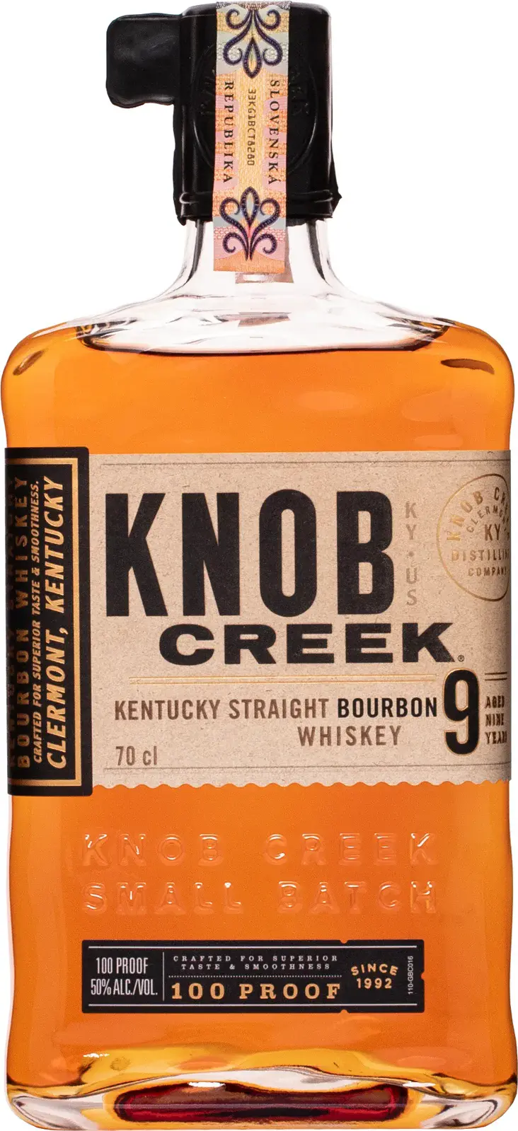 Knob Creek 9 Years Old Kentucky Straight Bourbon 47 % Vol. 0,7l