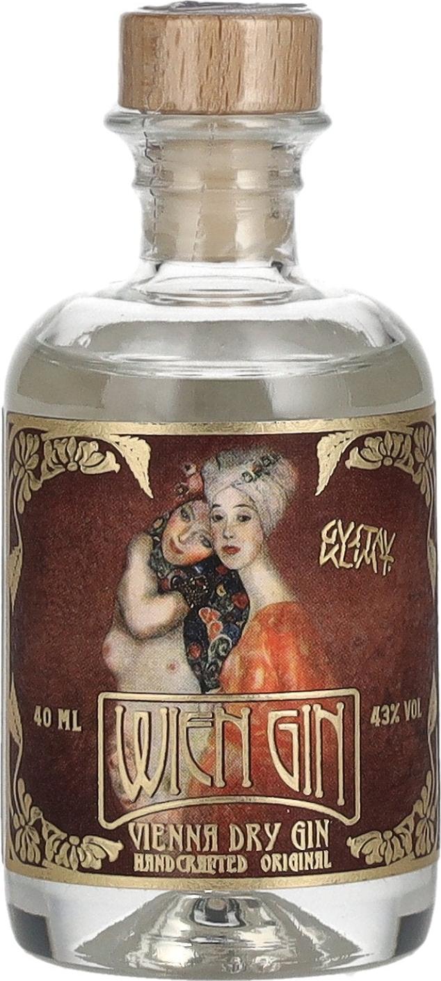 Wien Gin Gustav Klimt Edition Vienna Dry Gin 43% Vol. 0,04l (Mini)