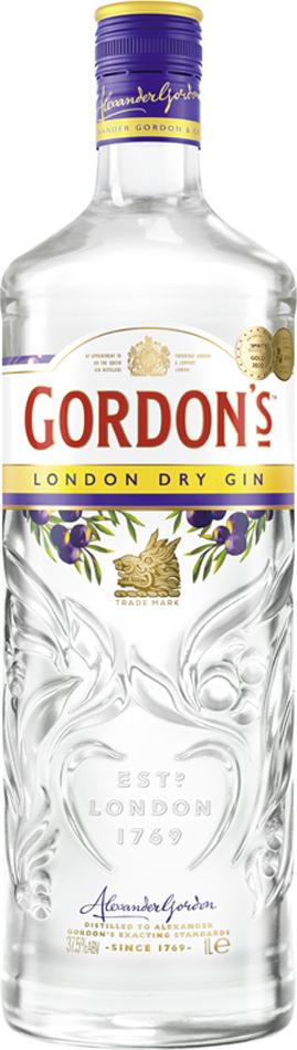 Gordon's London Dry Gin 37,5% Vol. 1l