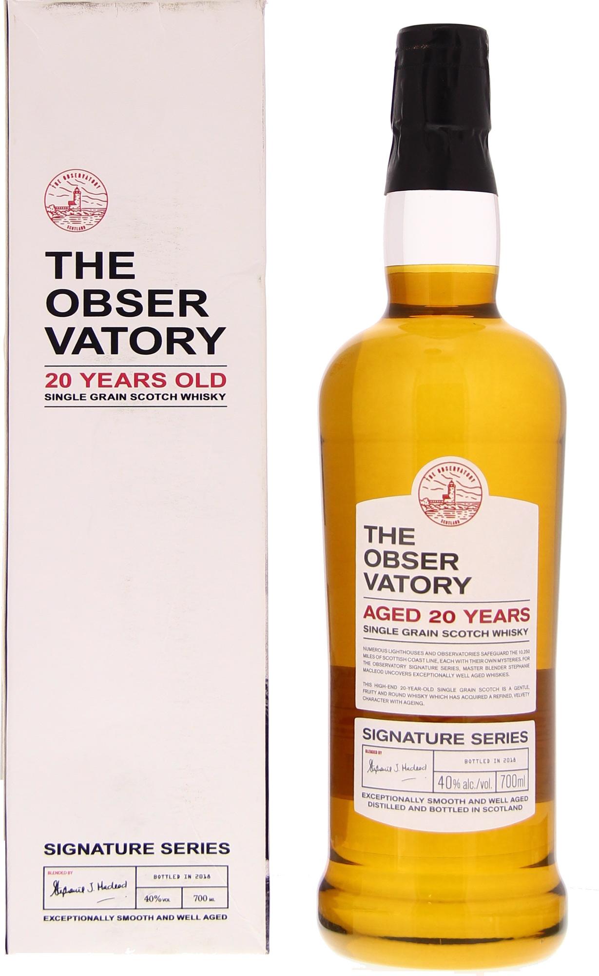 Macduff The Observatory 20 Years Old Single Grain Signature Series 40% Vol. 0,7l in Giftbox