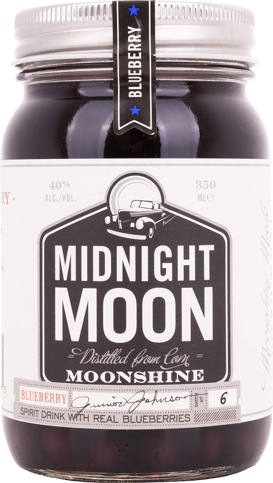 Midnight Moon Moonshine Blueberry 40% Vol. 0,35l