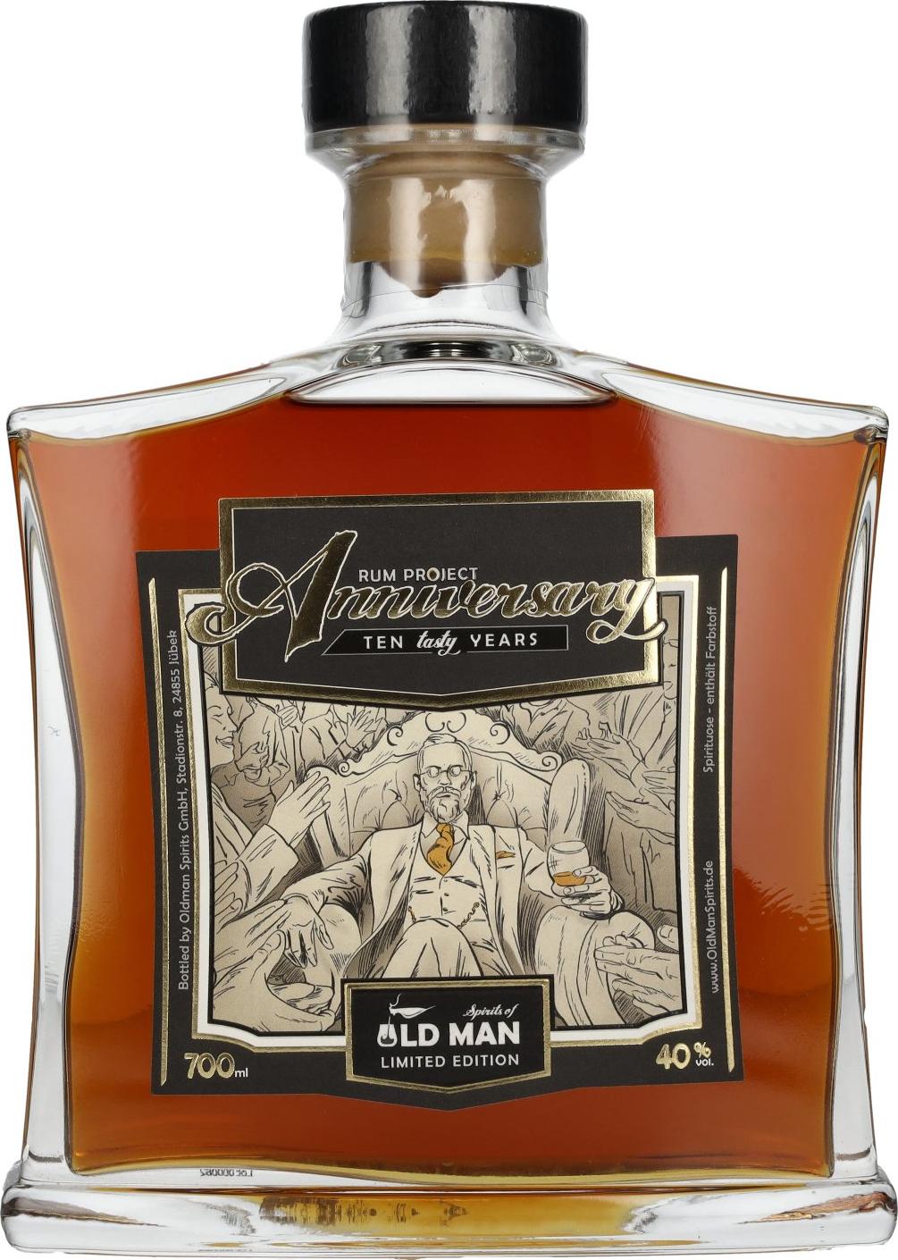 Old Man TEN Tasty Years Anniversary 40% Vol. 0,7l