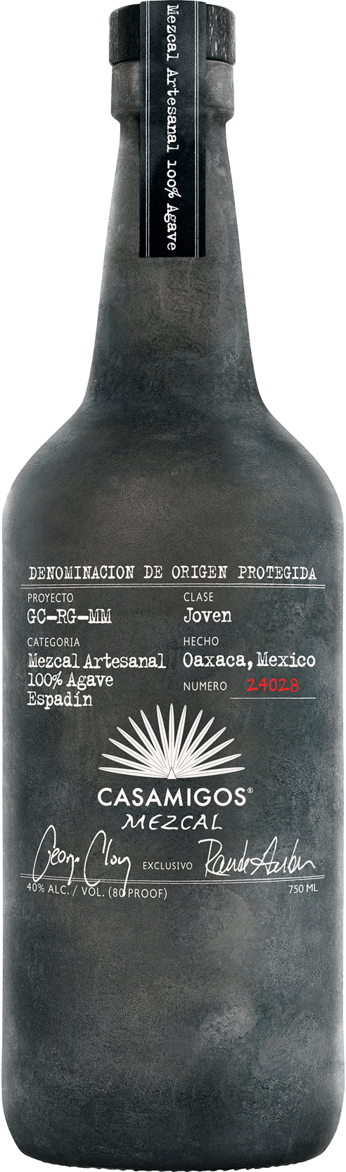 Casamigos Mezcal Joven Espadin 40% Vol. 0,7l