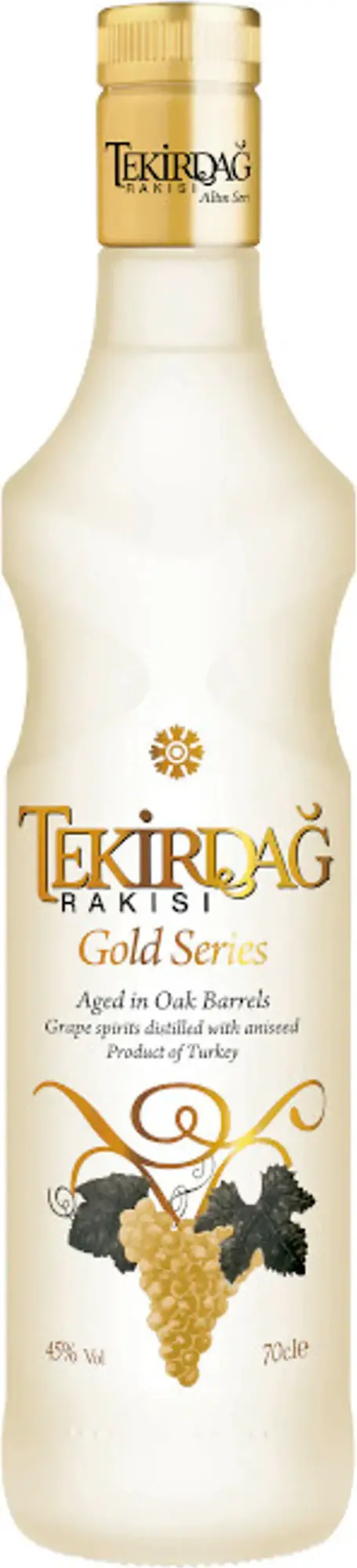 Tekirdag Rakisi Gold Series 45% Vol. 0,7l