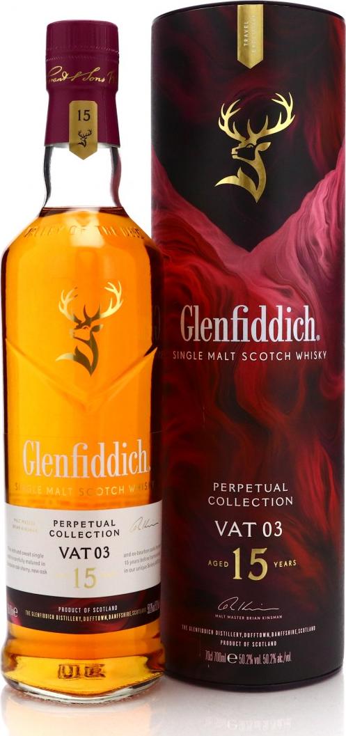 Glenfiddich Perpetual VAT 03 15 Year Old 50,2% Vol. 0,7l