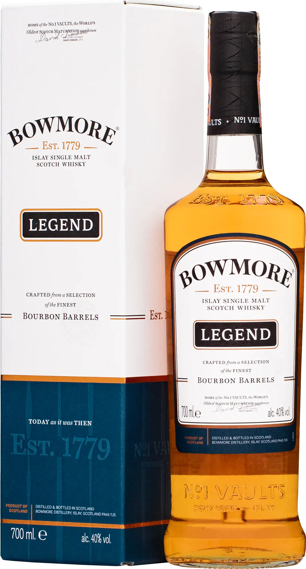 Bowmore LEGEND 40% Vol. 0,7l