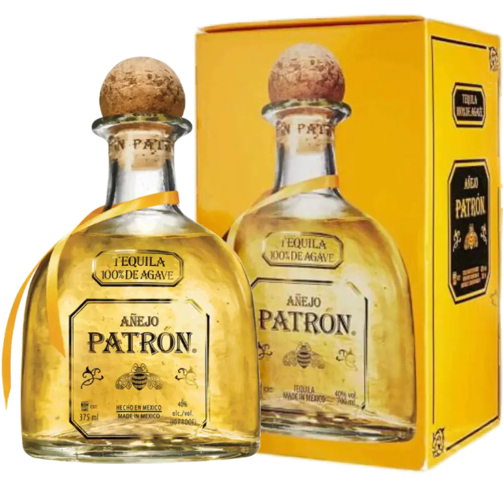 Patrón Tequila Añejo 40% Vol. 1l in Giftbox