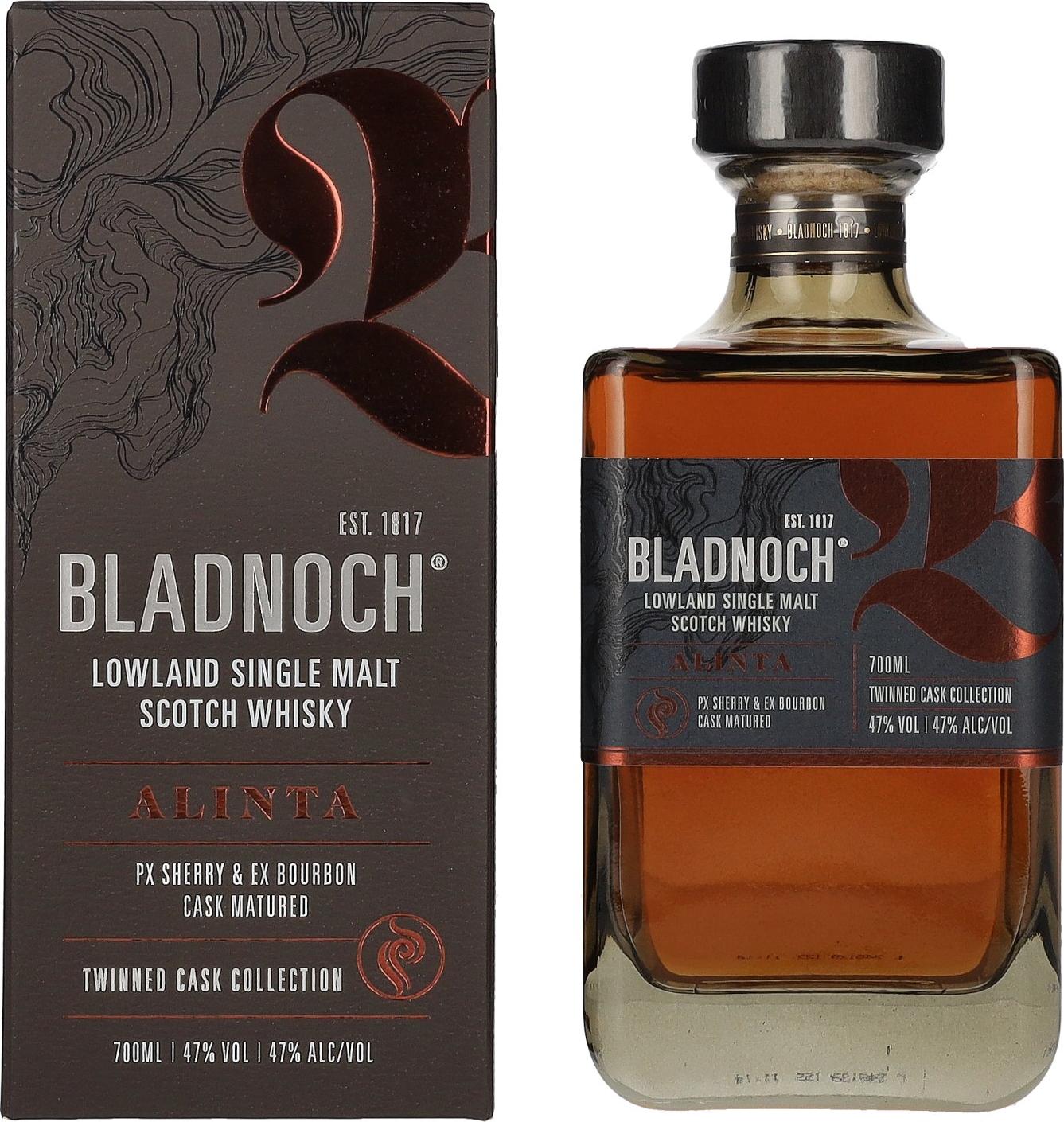 Bladnoch ALINTA Whisky 47% Vol. 0,7l in Giftbox