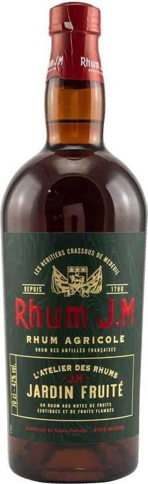 Rhum J.M Atelier Jardin Fruité Rum 42% Vol. 0,7l