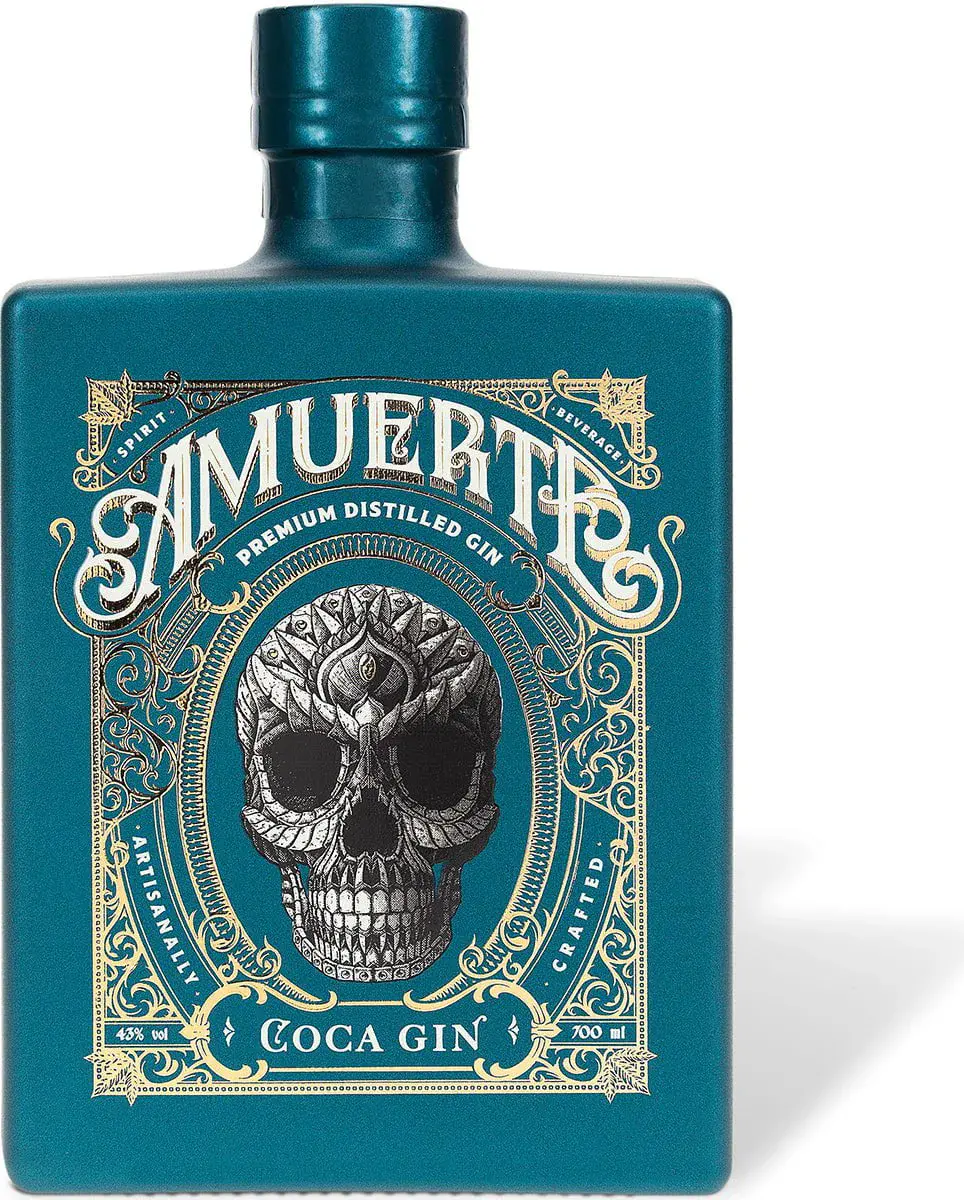 Amuerte COCA GIN - Green Edition 43% Vol. 0,7l
