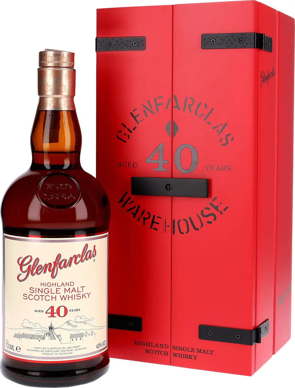 Glenfarclas 40 Year Old  43% Vol. 0,7l