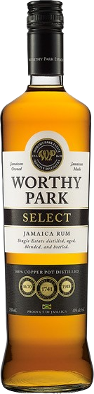 Worthy Park Select Jamaica Rum 40% Vol. 0,7l