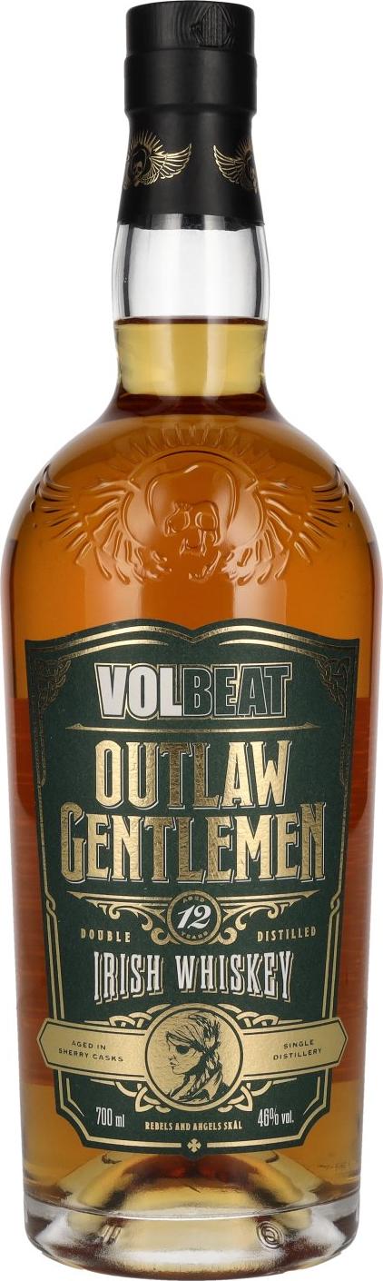 Volbeat 12 Years Old Outlaw Gentlemen Irish Whiskey 46% Vol. 0,7l