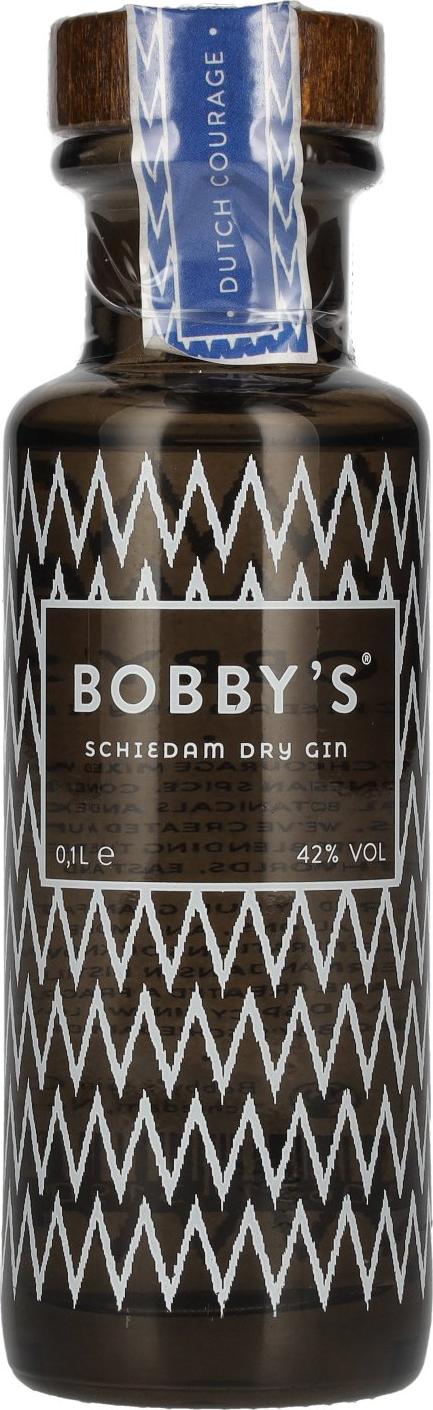 BOBBY'S SCHIEDAM Dry Gin 42% Vol. 0,1l (Mini)