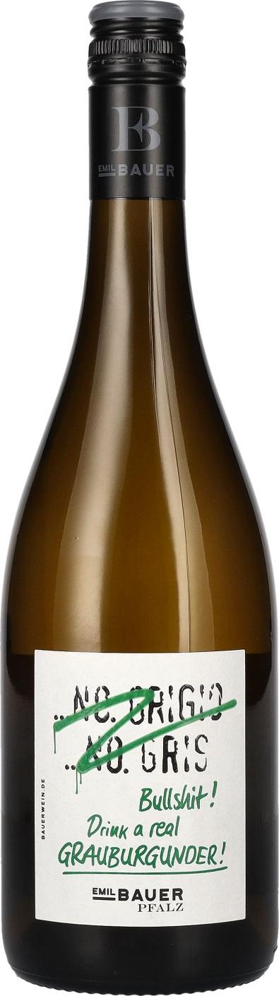 Emil Bauer & Söhne Emil Bauer Grauburgunder Bullshit 2023 12,5% Vol. 0,75l