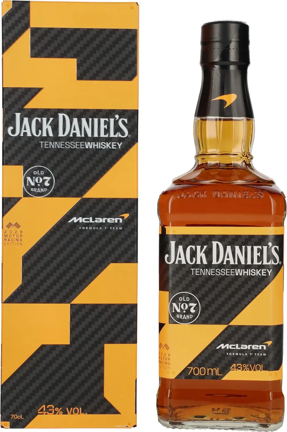 Jack Daniel's Old No. 7 Brand McLXJD Tennesse Whiskey Edition 2026 43% Vol. 0,7l in Giftbox