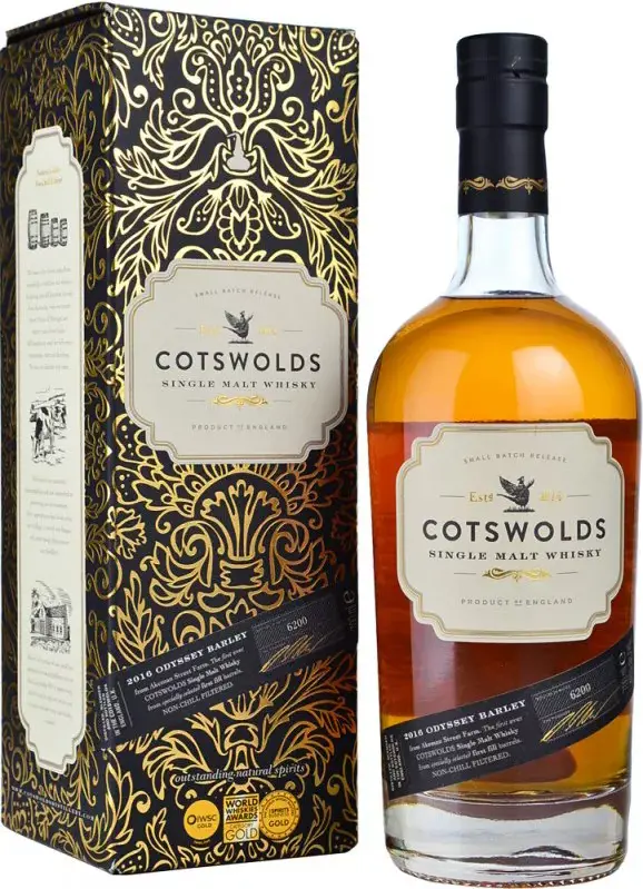 Cotswolds ODYSSEY BARLEY 2017 46% Vol. 0,7l