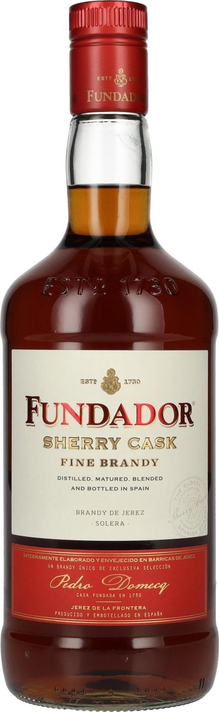 Fundador SHERRY CASK Fine Brandy 36% Vol. 1l