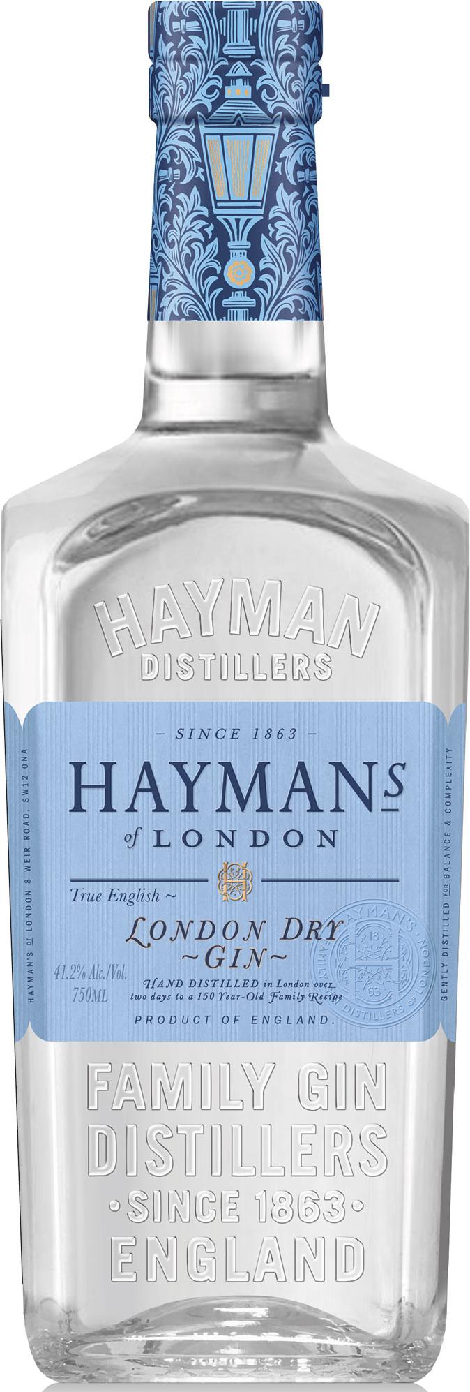 Hayman’s London Dry Gin 41,2% Vol. 0,7l