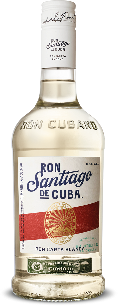 Santiago de Cuba Ron Carta Blanca 38% Vol. 0,7l