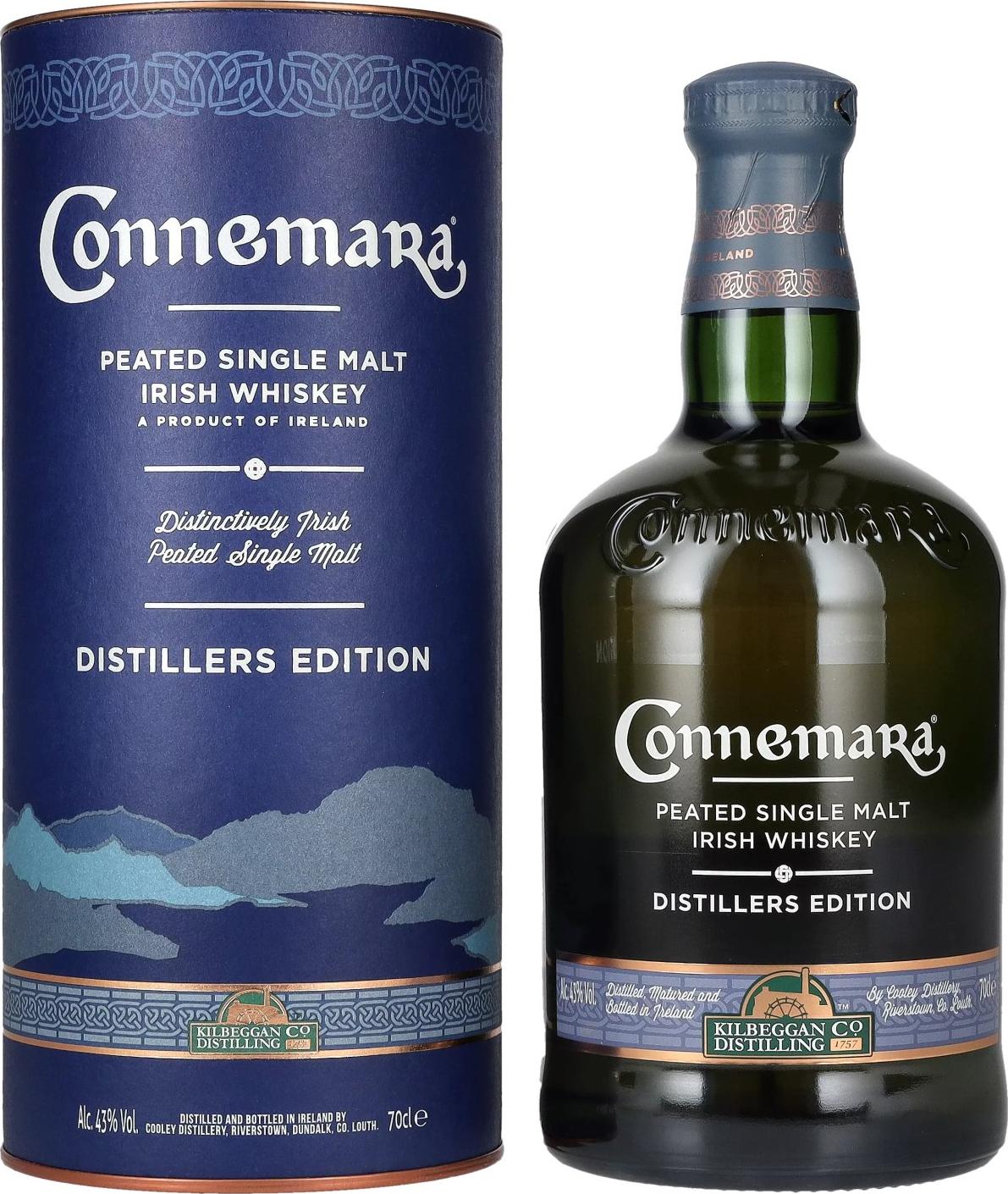 Connemara DISTILLERS EDITION 43% Vol. 0,7l in Giftbox