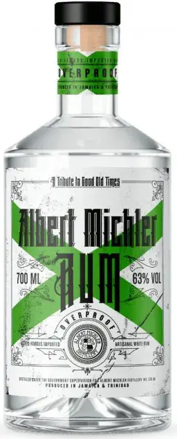Albert Michler Overproof White Rum 63% Vol. 0,7l