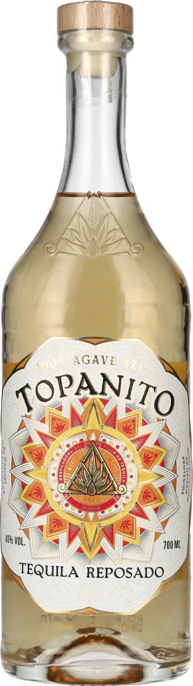 Topanito Reposado Tequila 100% Agave Azul 40% Vol. 0,7l