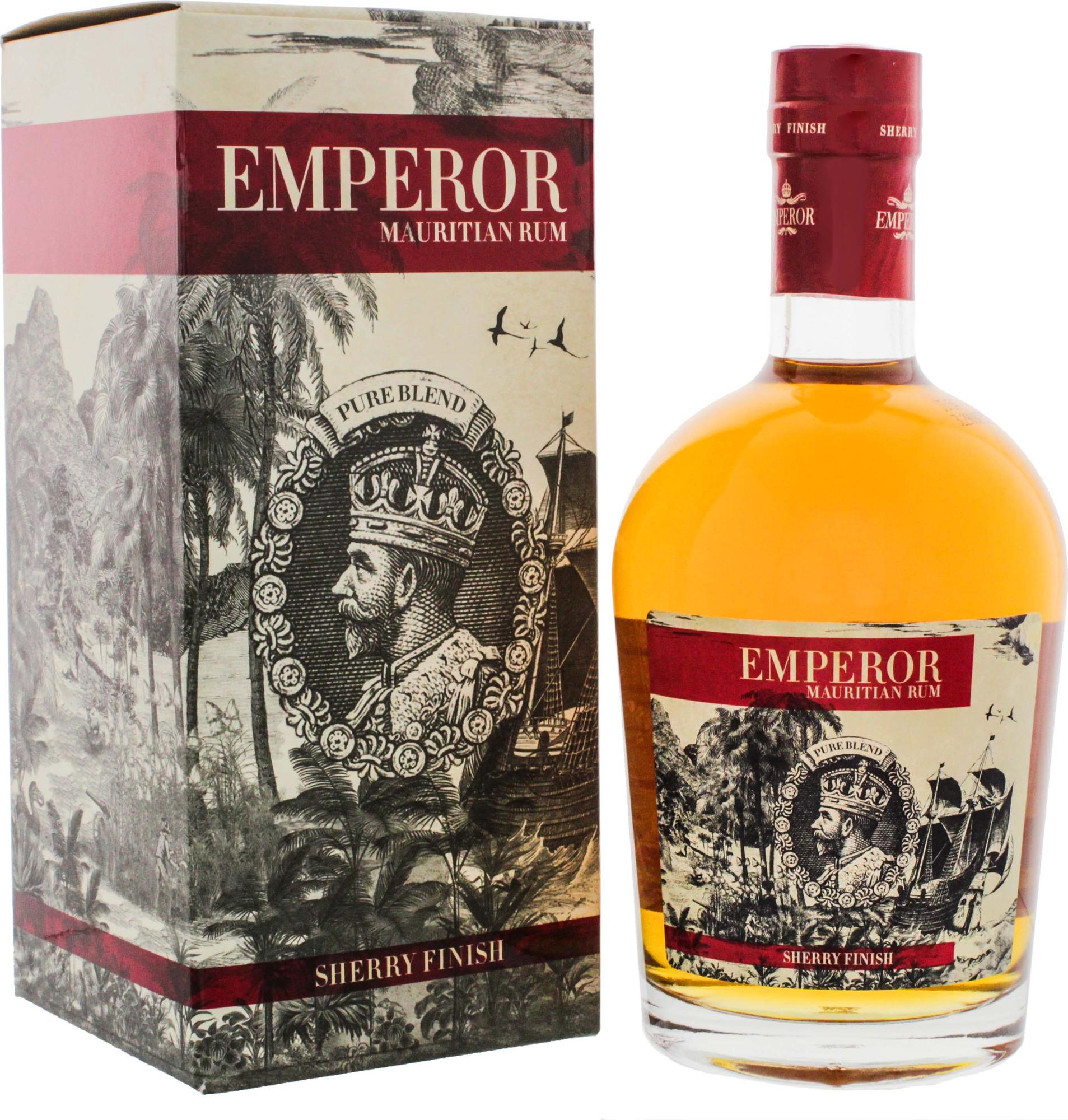 Emperor Rum Emperor Mauritian Rum Aged Blend Sherry Finish 40% Vol. 0,7l in Giftbox