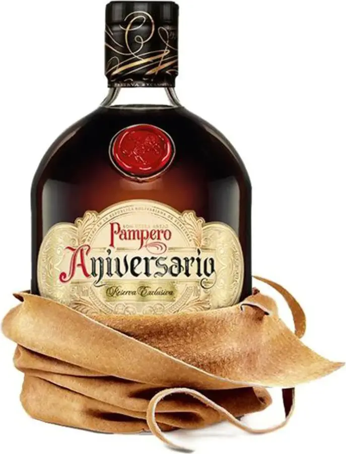 Pampero Aniversario Reserva Exclusiva Extra Añejo 40% Vol. 0,7l in Leather Bag