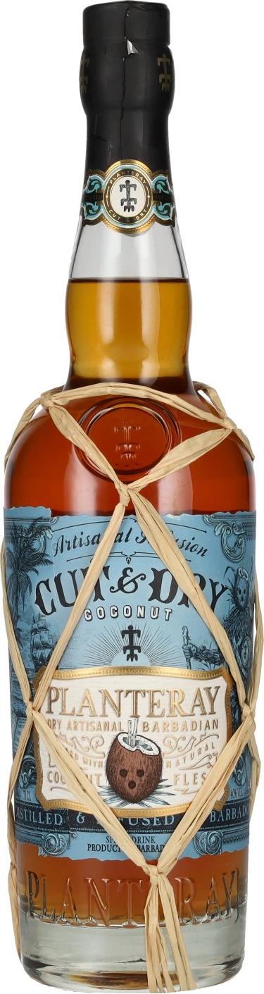 Plantation / Planteray Cut & Dry Artisanal Infusion Coconut 40% Vol. 0,7l